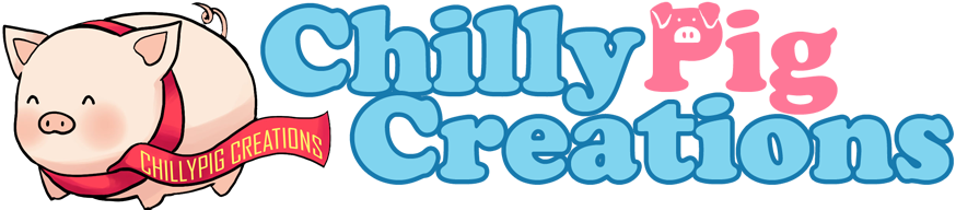 Chillypig Creations Custom Acrylic and Wood Charm Printing Logo